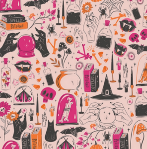 TISSU patchwork Sweet'n Spookier d' Art Gallery Fabric