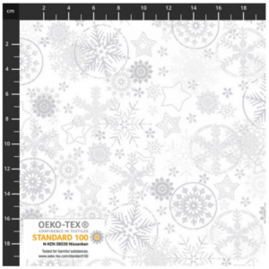 TISSU patchwork Frosty snowflake de Stof Fabrics