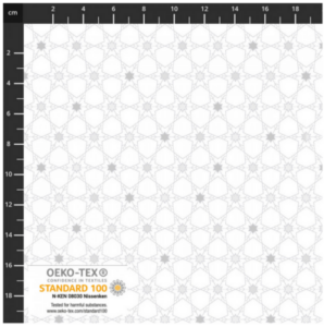 TISSU  patchwork  Frosty snowflake   de Stof Fabrics