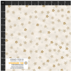 TISSU  patchwork  Frosty snowflake   de Stof Fabrics