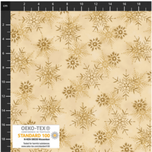 TISSU  patchwork  Frosty snowflake   de Stof Fabrics