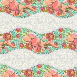 TISSU PATCHWORK  collection ROAR de Tula Pink : Trifecta  8201-263 prix: 23,30 mètre