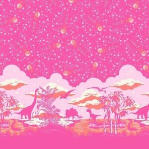 TISSU PATCHWORK  collection ROAR de Tula Pink : Meteor Shower  8201-270 prix: 23,30 mètre