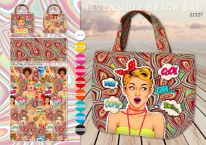 SAC DE PLAGE RÉVERSIBLE 21327