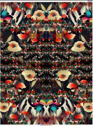 panneau STENZO TEXTILES : 22002