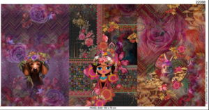 Panneau STENZO TEXTILES en French Terry