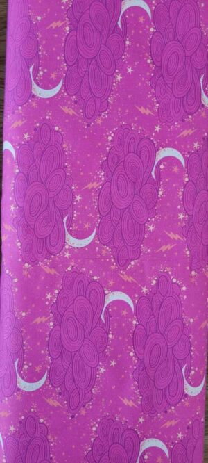 TISSU patchwork de la collection NIGHT SHADE ( déjà vu ) Storm Clouds de Tula Pink pour Free Spirit " collection de 8 coordonnés" prix: 22.50 mètre