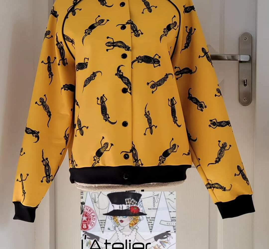 mes création: bomber femme www.latelierdenadia.com