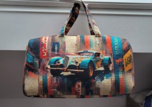 Heure de cours libre : Création d'un sac de voyage" 15€/heure ou par carte de 10 cours à 135€ "
