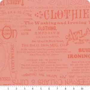 Tissu de la collection Press On  de J. Wecker Frisch : Réf 175C15259 Pink