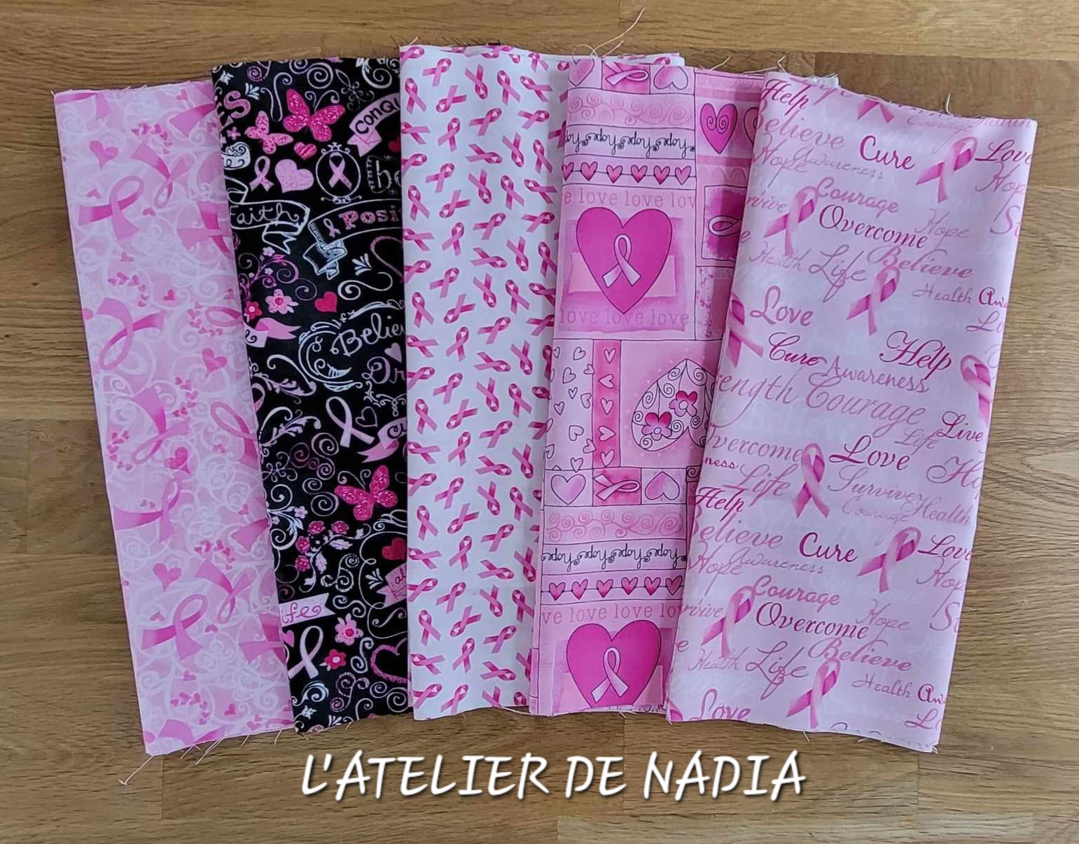 www.latelierdenadia.com lot de tissus
