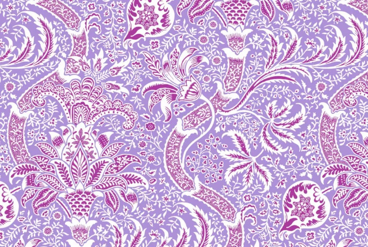 PWKW005.LAVENDERIndian-Kaffe-Fassett