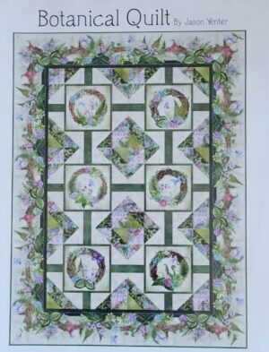 Botanical Quilt by Jason Yenter.L'Atelier.de.Nadia
