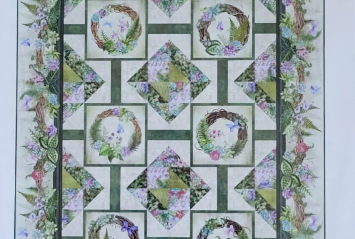 Botanical Quilt by Jason Yenter.L'Atelier.de.Nadia
