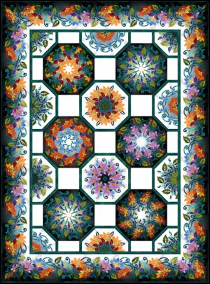 Quilt_Kaleidoscope_Prism_Black.L'Atelier.de.Nadia