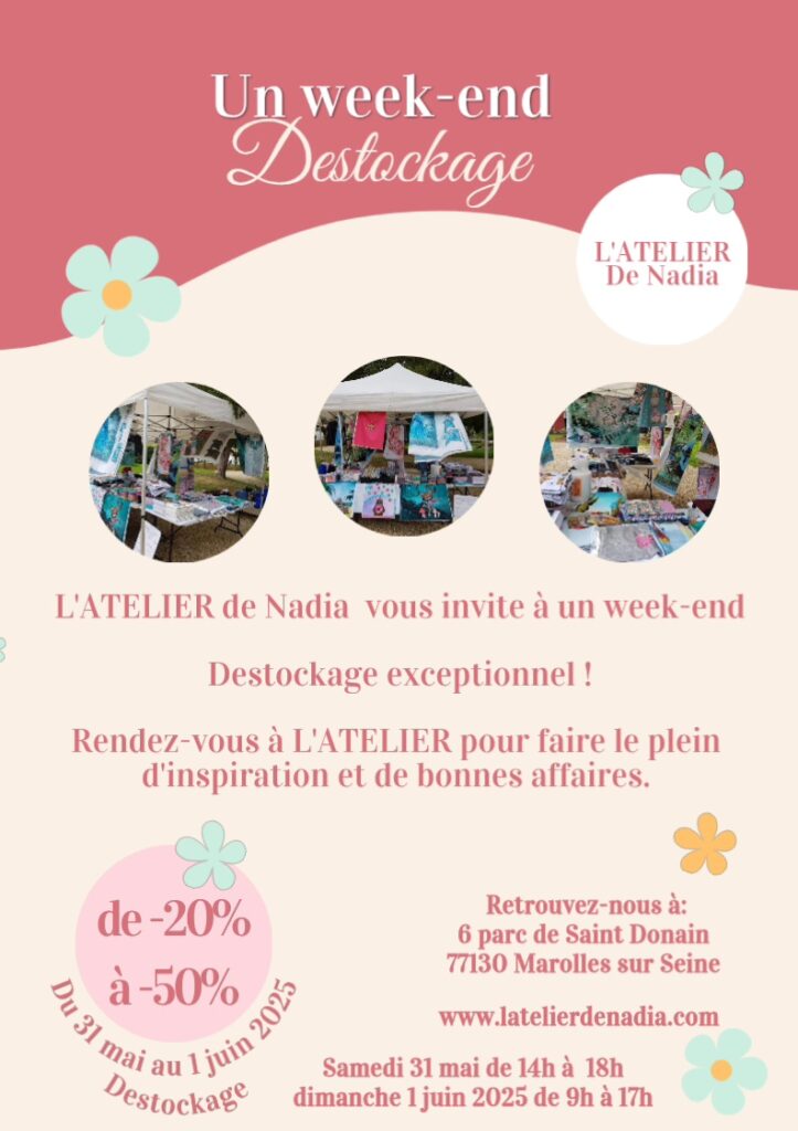 L'Atelier de Nadia déstockage