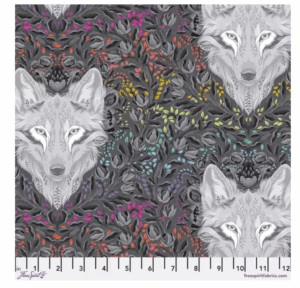 Wolf of Pink Street in Carbon_graywork_PWTP256.CARBON