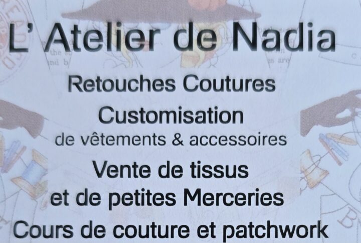L'Atelier de Nadia_la carte cours_77130_Marolles sur Seine